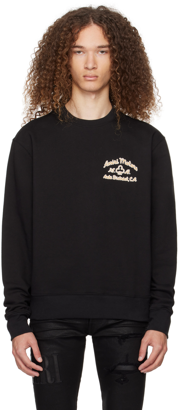 AMIRI Black Motors Sweatshirt