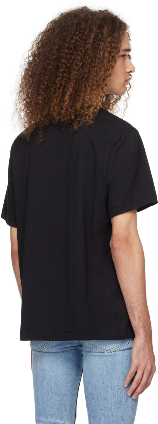 Amiri Logo-print Cotton T-shirt In Black