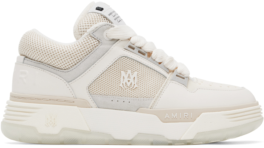 Shop Amiri Off-white Ma-1 Sneakers In Alabaster