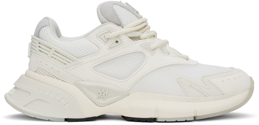 White MA Runner Sneakers