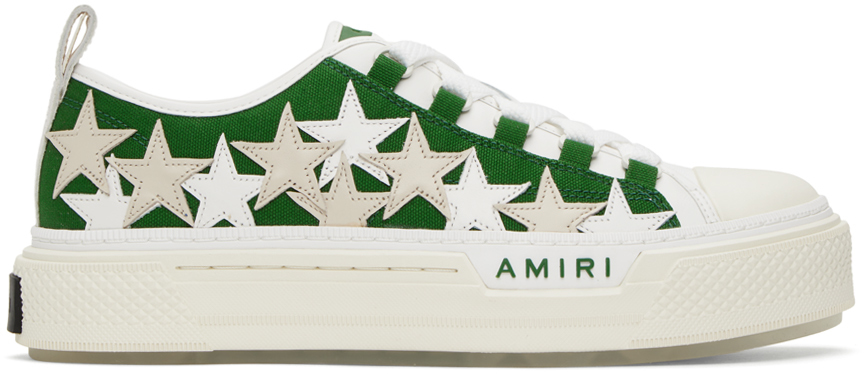 AMIRI GREEN STARS COURT LOW trainers