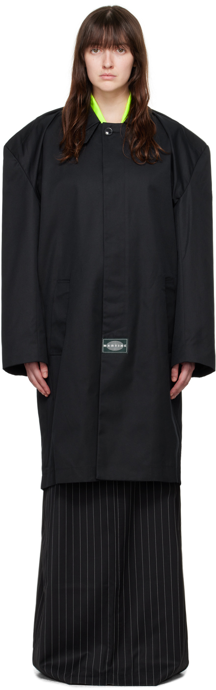 【関税込み】Martine Rose ネイビー Rider コート Martine Rose - RIDER OVERCOAT | HBX - ハイプビースト