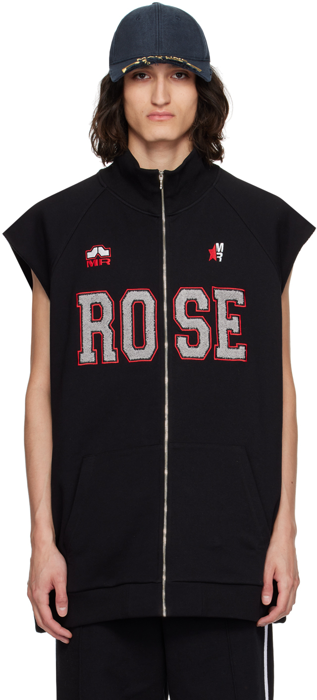 Martine Rose: Black Stretched Vest | SSENSE Canada