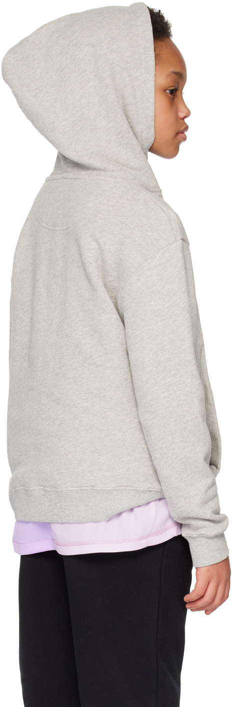 Martine Rose Ssense Exclusive Kids Gray Classic Hoodie In Grey Marl / Megatrip
