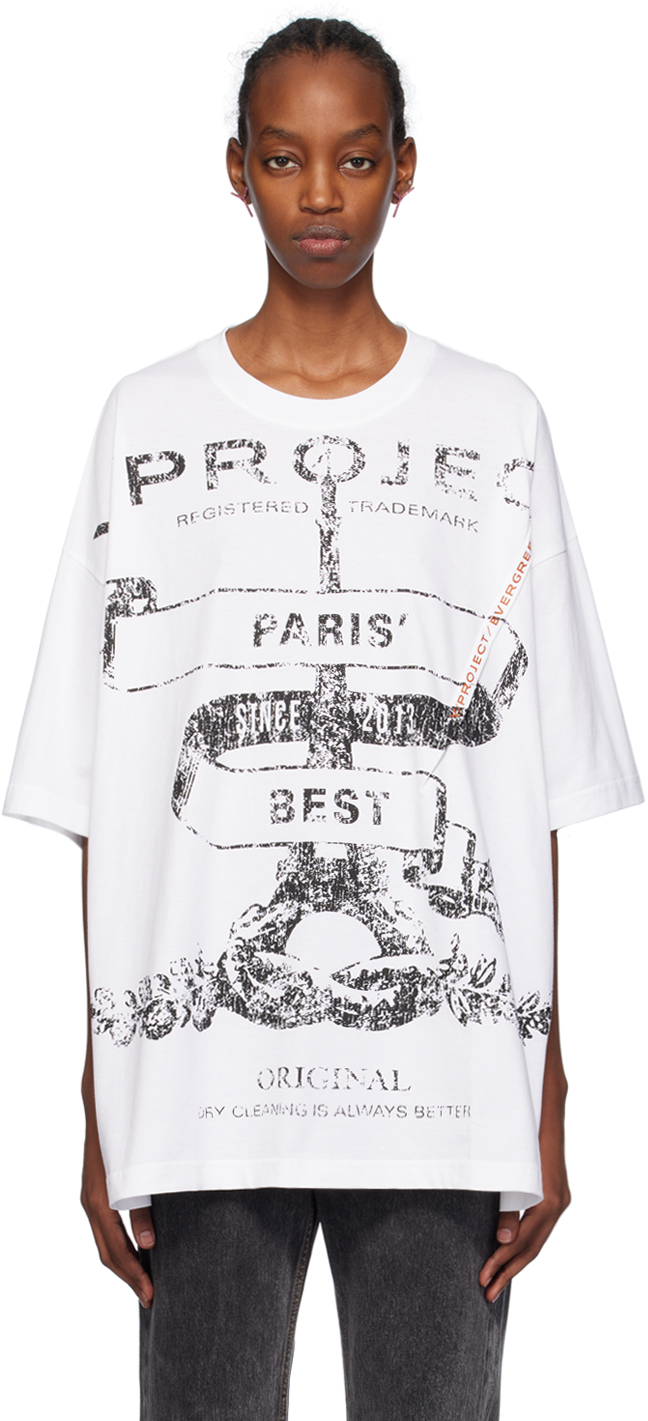 White 'Paris' Best' T-Shirt