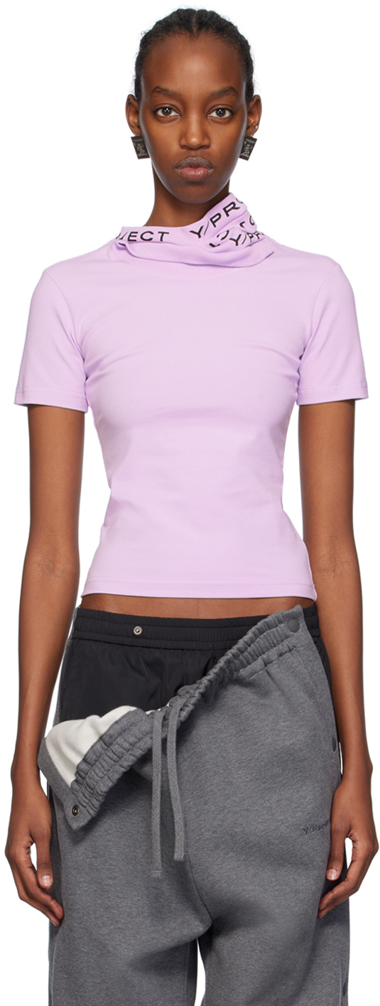 Purple Triple Collar T-Shirt
