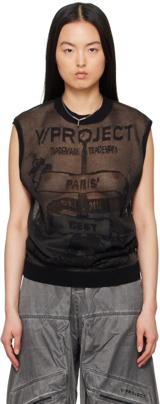 Shop Y/project Black Paris' Best Vest