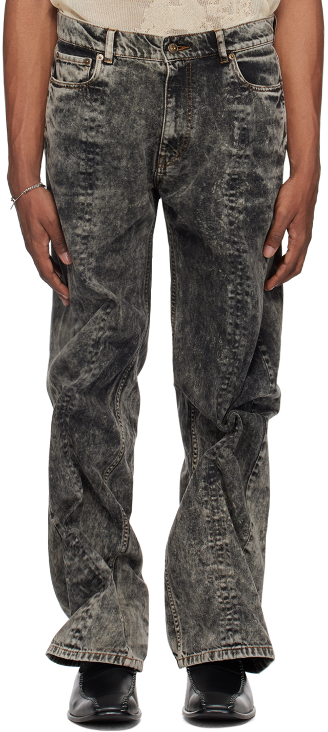 SSENSE Exclusive Black Jeans by Y/Project on Sale