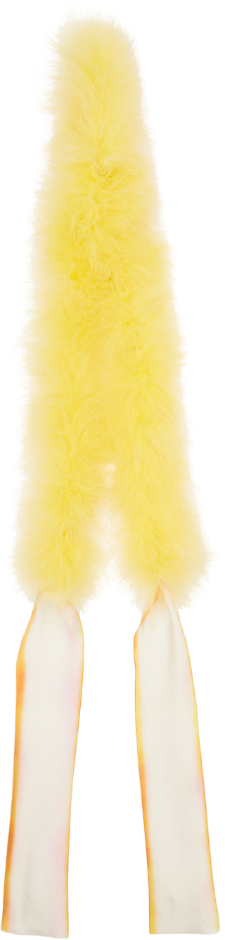 Anna Sui Marabou Boas