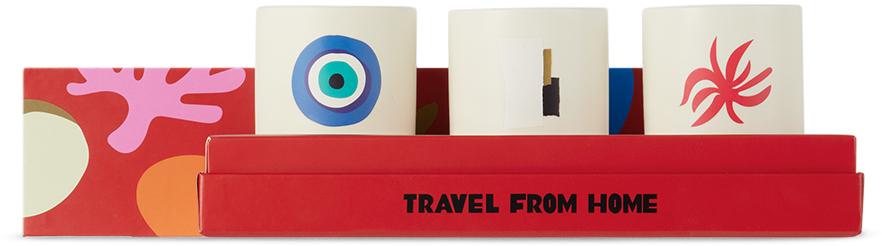 Assouline Travel Set From Home Mini Candle Set In N/a