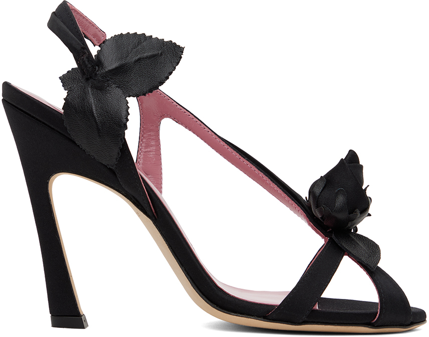 【関税込み】Blumarine ブラック Sofia 120 ヒールサンダル Blumarineのブラック Sofia 120 ヒールサンダルがセール中