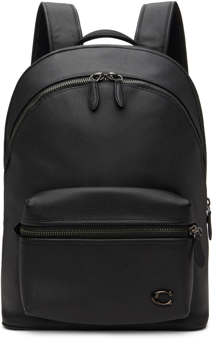 Coach Leather Backpack - Black Backpacks, Handbags - CCH46064 | The RealReal