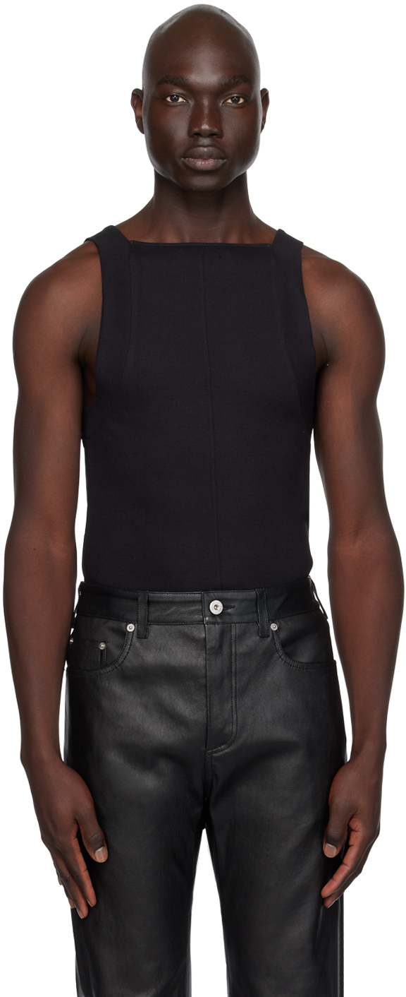 ÉTERNE SSENSE Exclusive Crop Rib Tank Top