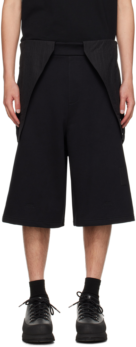 A-COLD-WALL* Black Layered Shorts