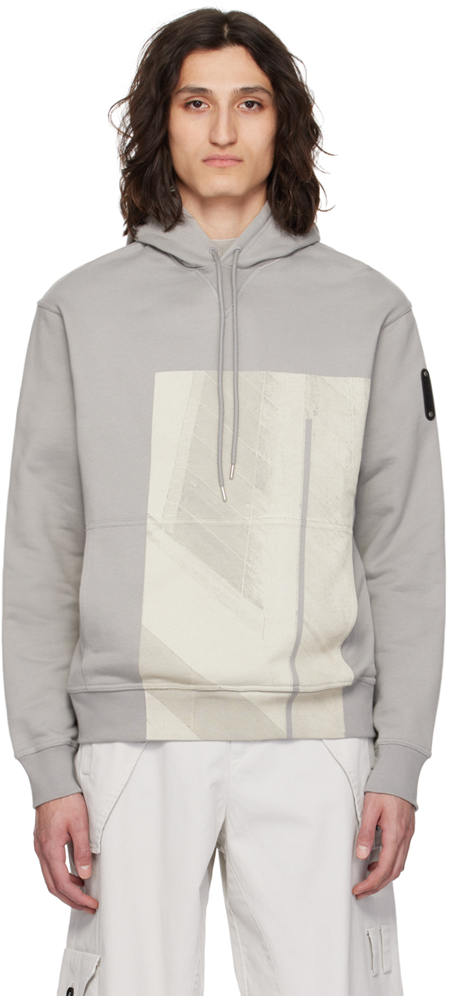 A-cold-wall* Strand Cotton Hoodie In Cement