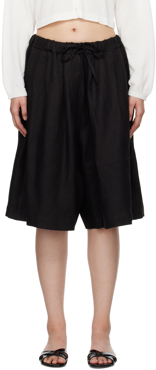 Cordera Black Maxi Shorts