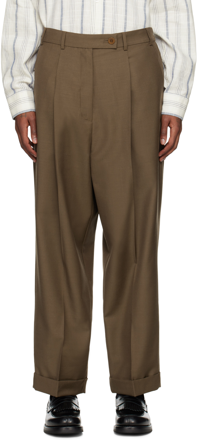 Brown Tailoring Trousers