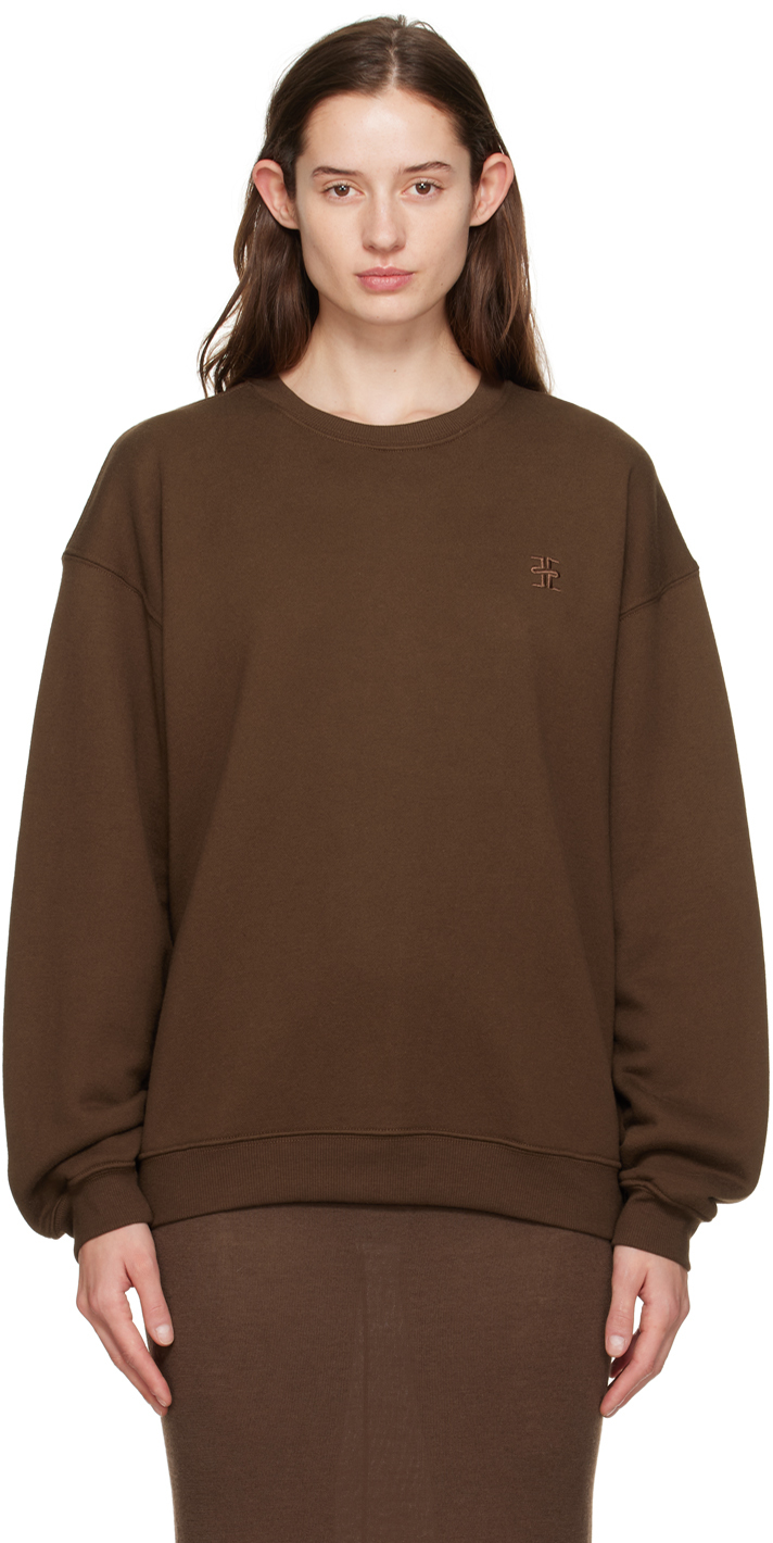 Brown Oversized Sweatshirt