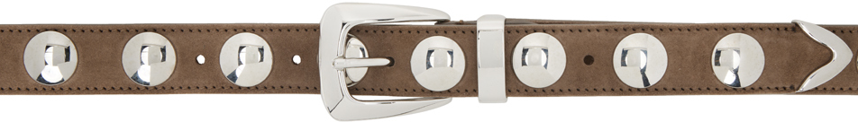 Taupe 'The Benny' Belt