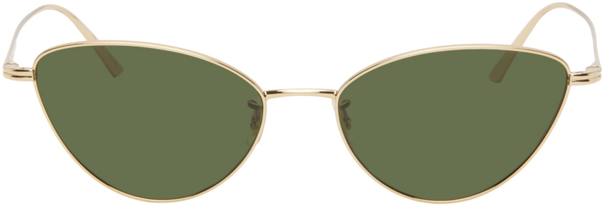 Gold Oliver Peoples Edition 1998C Sunglasses