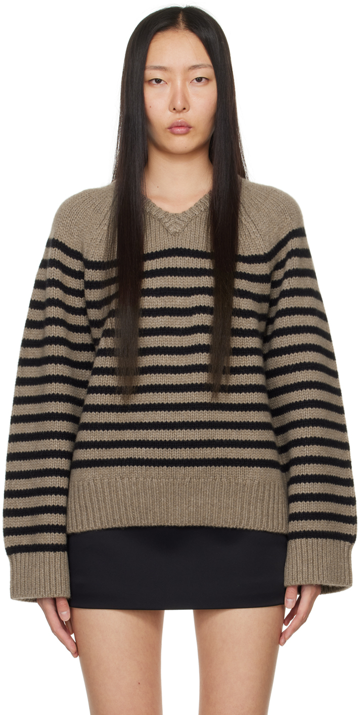 Khaite shop striped sweater