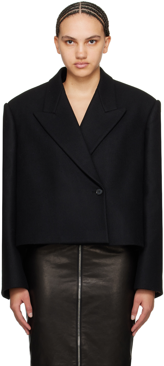 Khaite black discount blazer