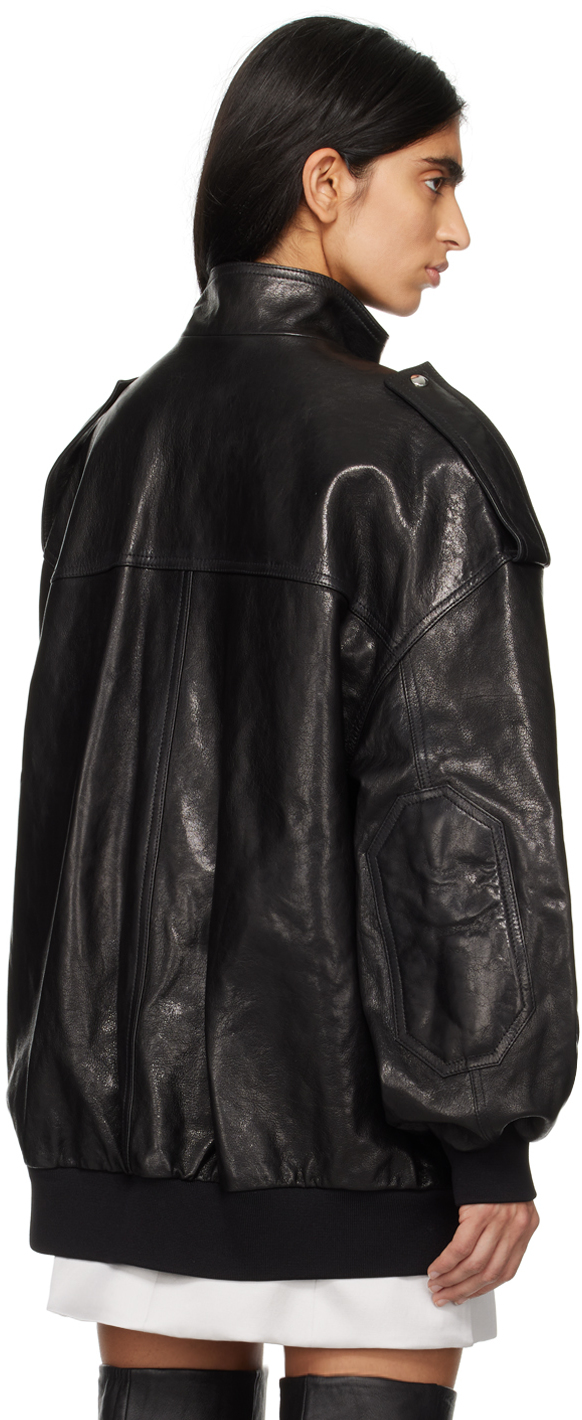 KHAITE Black Rhea Jacket
