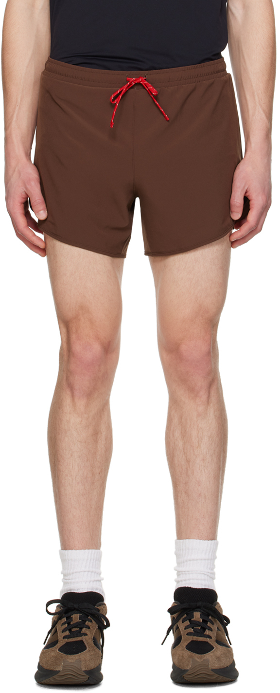 Brown 5in Training Shorts