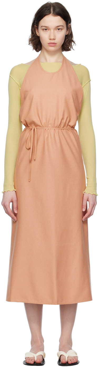 Tablier De Cuisine Pour Femme, Rose, Rétro, En Coton Polka, à