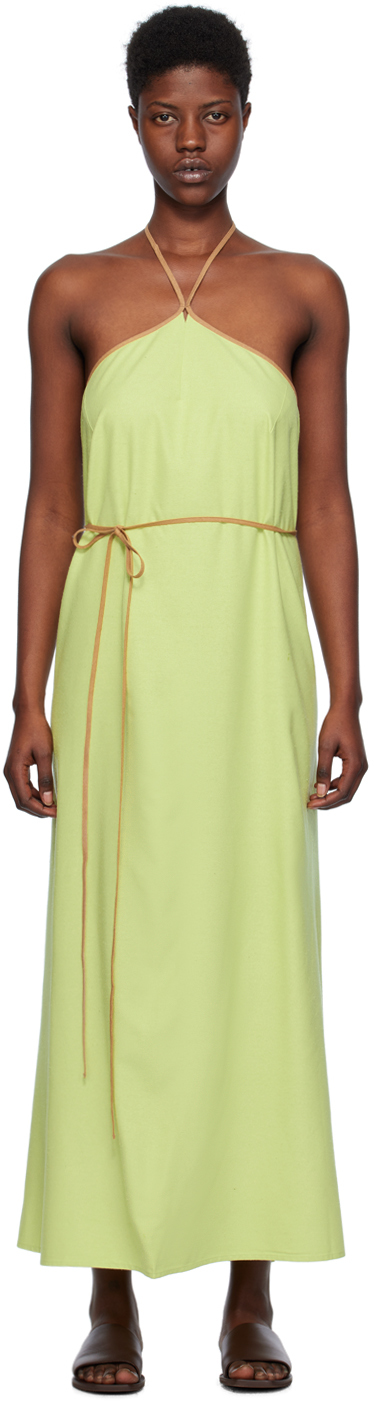 Green Ligo Maxi Dress