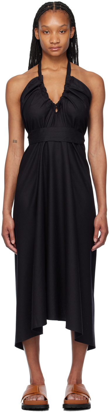SSENSE Exclusive Black Node Maxi Dress
