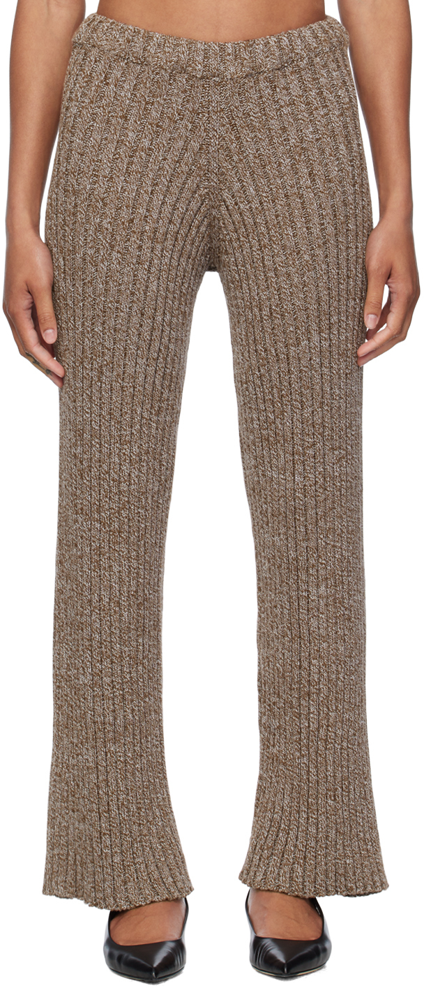 Baserange: Brown Maru Lounge Pants | SSENSE