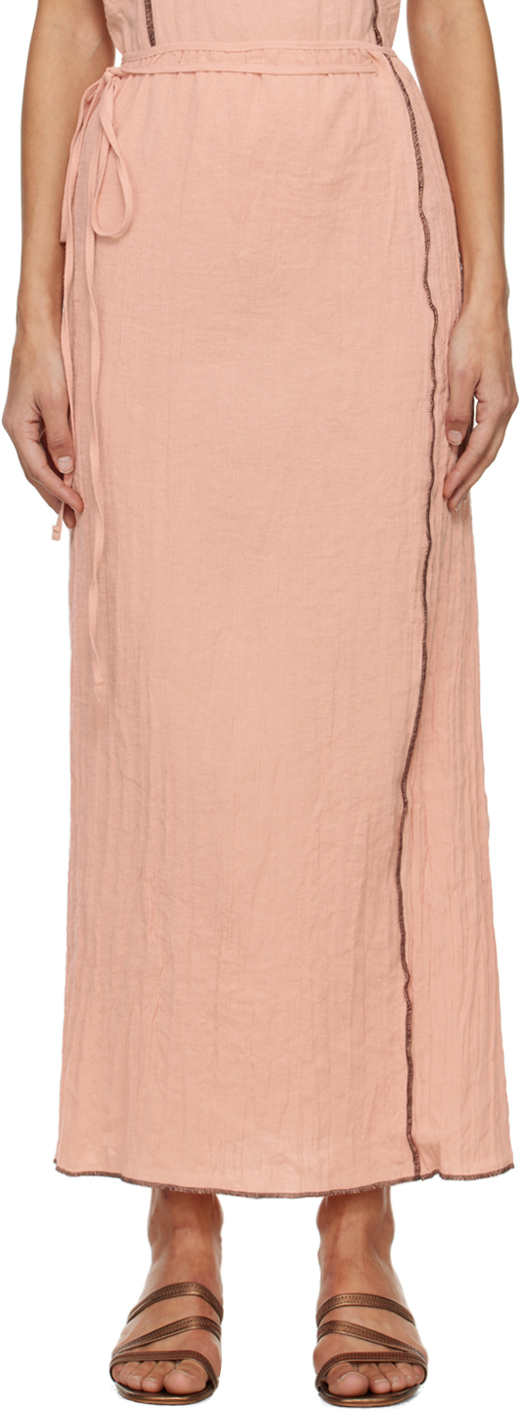 スカート Baserange Women's Shok Slip Skirt Rose SKSKW-LC-SP24 BASERANGE Women's SHOK Slip Skirt Rose SKSKW-LC-SP24