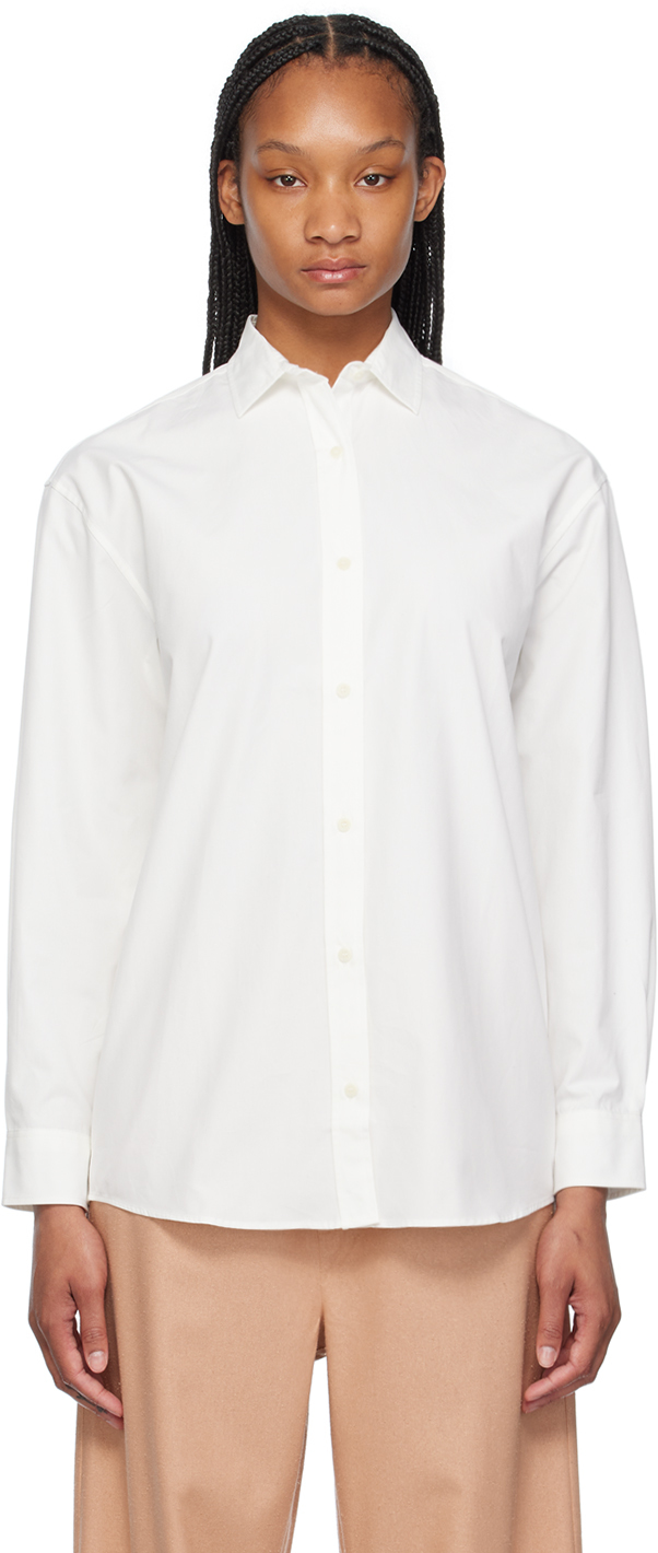 White Ole Shirt by Baserange on Sale