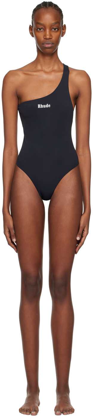 Rhude SSENSE Exclusive Black Swimsuit