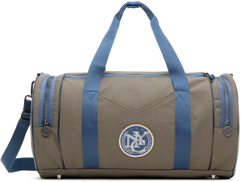 Rhude Blue & Beige Puma Edition Duffle Bag
