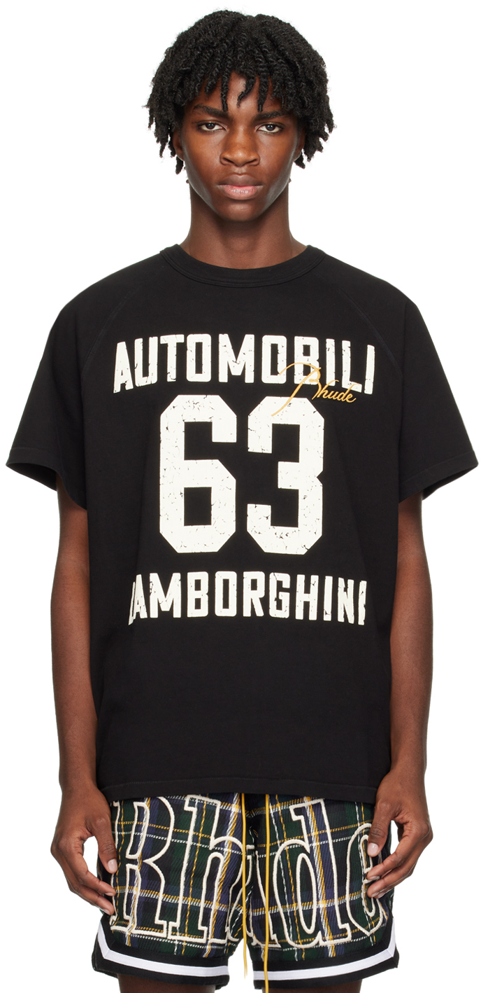 Black Automobil Lamborghini Edition T-Shirt