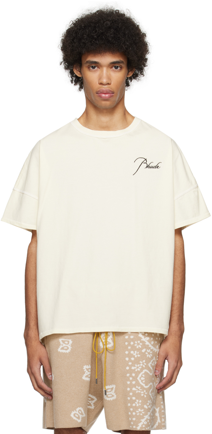 Rhude Off-White Reverse T-Shirt