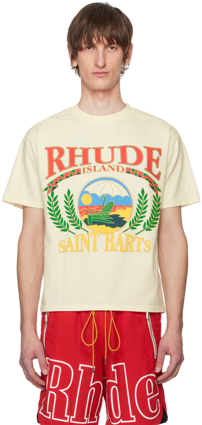 Rhude Off-White Beach Chair T-Shirt