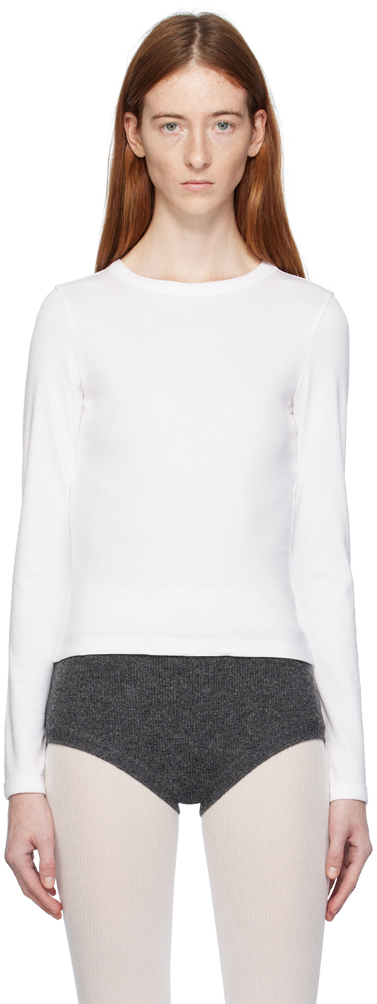 White Max Long Sleeve T-Shirt