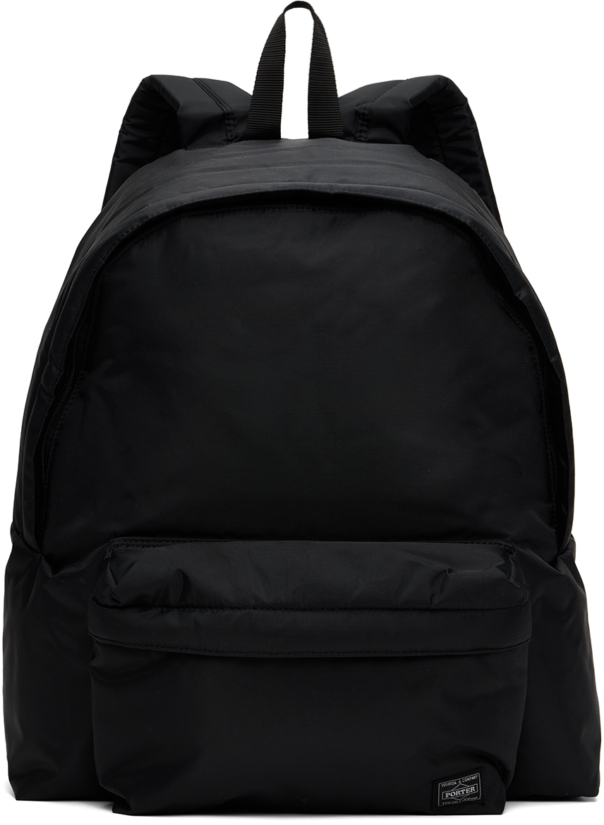 Black Comme Des Garçons Black Porter Edition Large Backpack In 1 Black