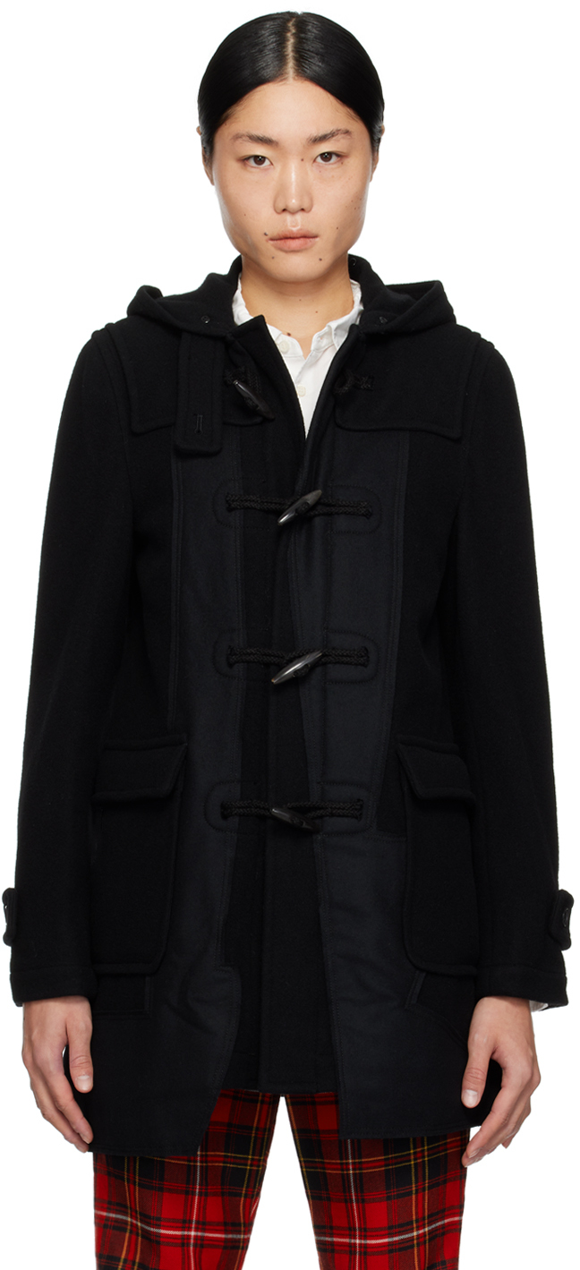 Black Comme des Garçonsのブラック フェルト コートがセール中