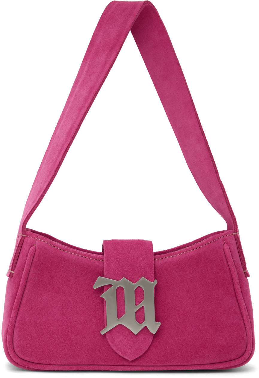 Pink Suede Mini Bag
