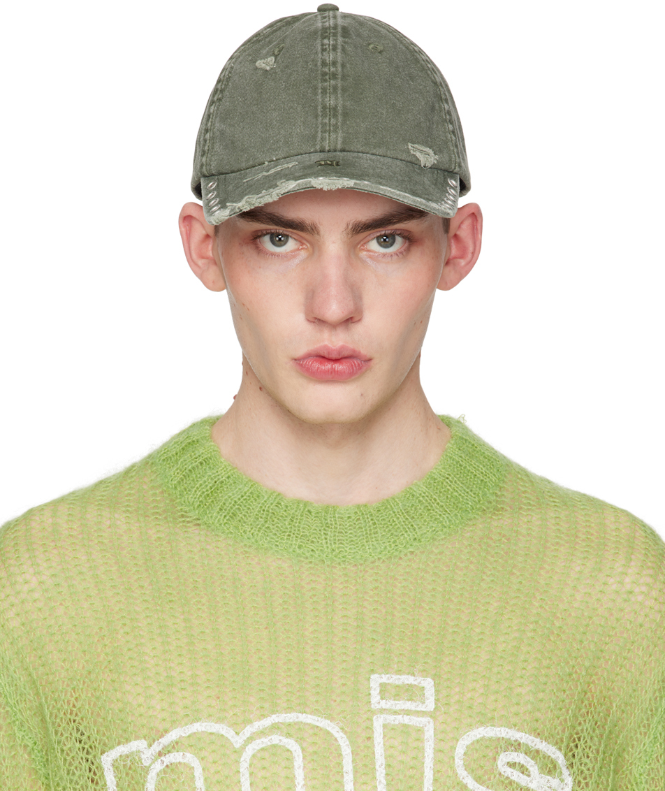 Green Laced Cap