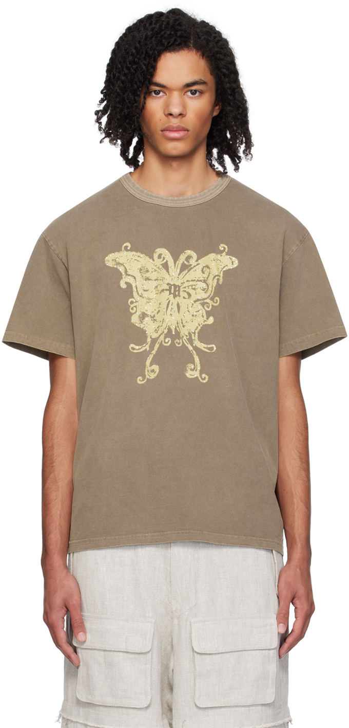 Taupe Crystal T-Shirt