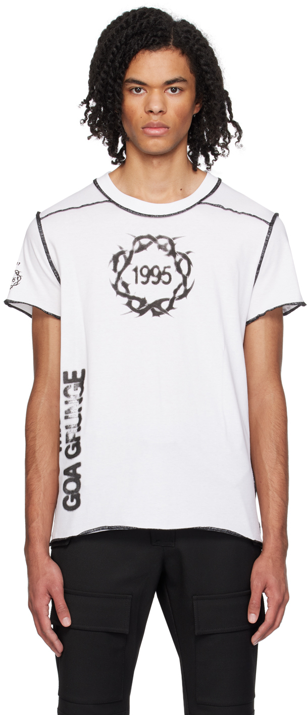 White '1995' T-Shirt