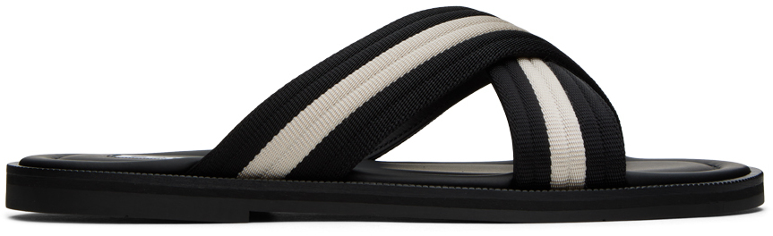 Black & White Gyllu Sandals
