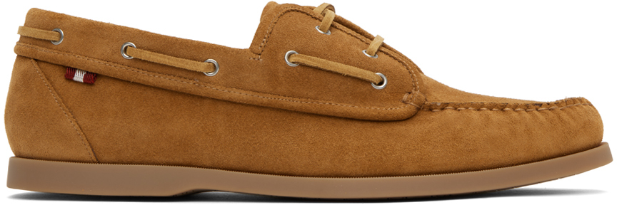 Shop Bally Tan Nabry Loafers In Deserto 22