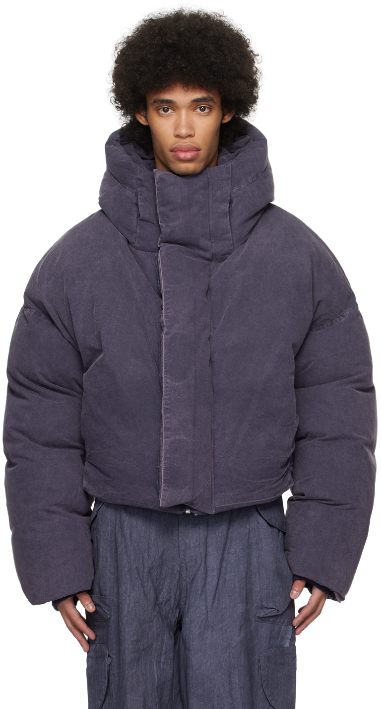 Navy MML Down Puffer Jacket