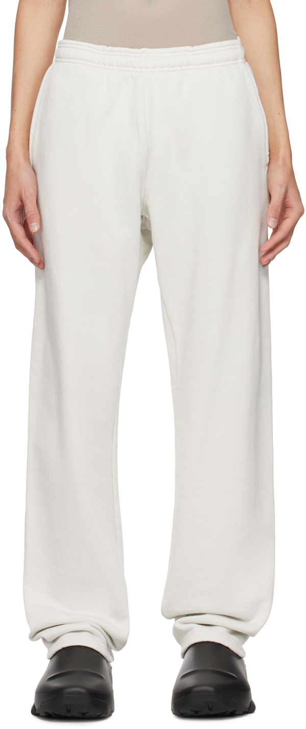 Off-White Straight-Leg Sweatpants